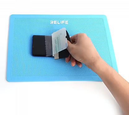 Tapis de service Relife RL-004D, 339mm x 229mm, Bleu