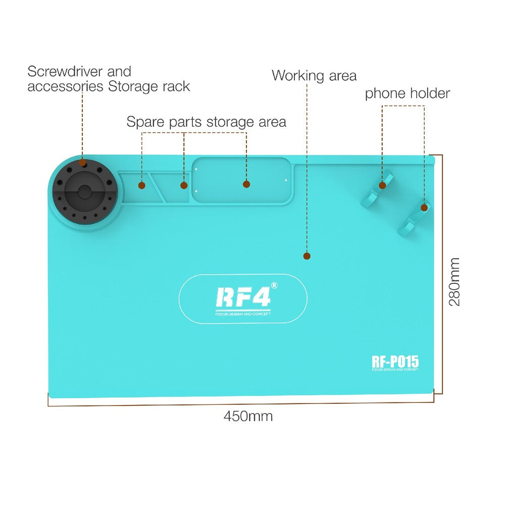 Tapis de service RF4 RF-PO15, 45cm x 28cm