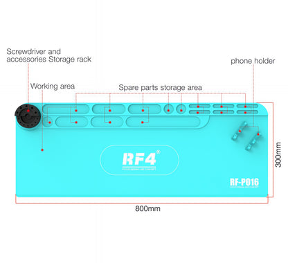 Tapis de service RF4 RF-PO16, 80cm x 30cm