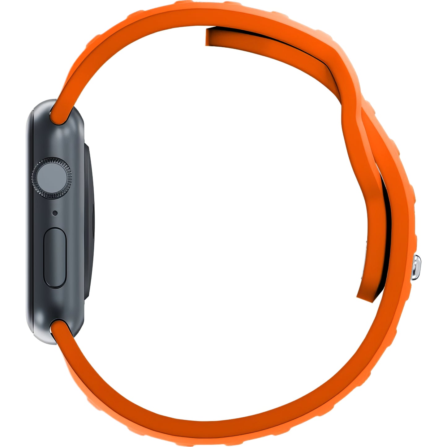 3MK Bracelet en silicone pour Apple Watch 41mm / 40mm / 38mm Series, Orange 