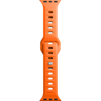 3MK Bracelet en silicone pour Apple Watch 41mm / 40mm / 38mm Series, Orange 