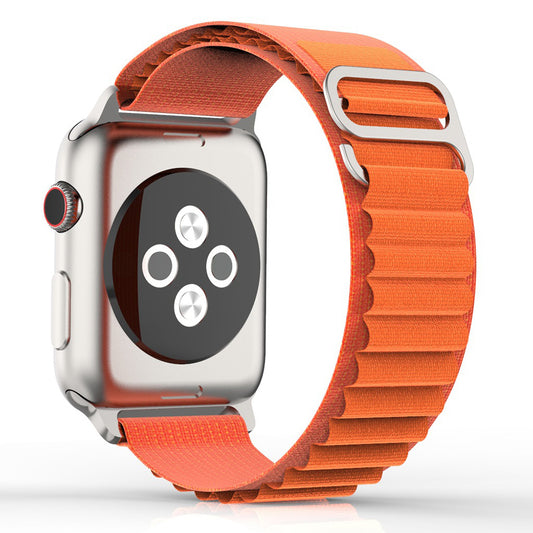 Techsuit W037 Men's Strap for Apple Watch 42mm / 41mm / 40mm / 38mm Series, Orange