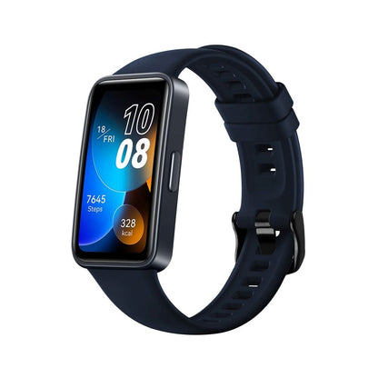 Bracelet en silicone Fixed pour Huawei Band 10 / 9 / 8, Bleu