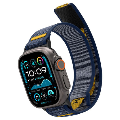 Bracelet Spigen Athlex Air pour Apple Watch 49mm / 46mm / 45mm / 44mm Series, Bleu Marine