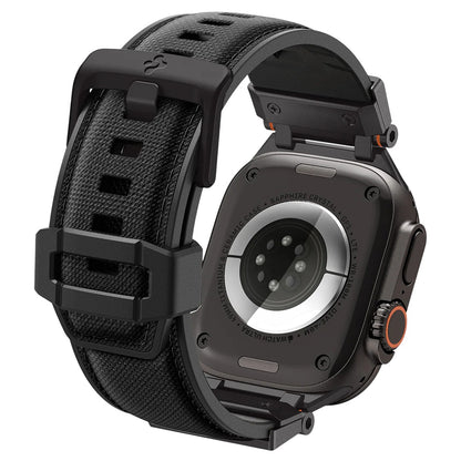 Bracelet Spigen DuraPro Armor pour Apple Watch 49mm / 46mm / 45mm / 44mm / 42mm Series, Noir AMP06065