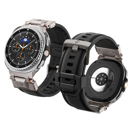 Bracelet Spigen DuraPro Armor pour Samsung Galaxy Watch9 / Watch8 / Watch8 Classic Series, Gris AMP10118