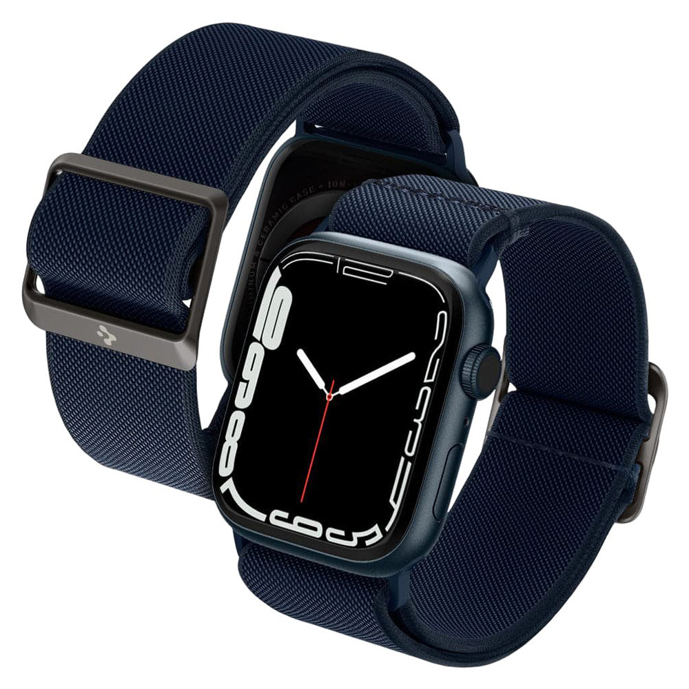 Bracelet Spigen Lite Fit pour Apple Watch Series 49 mm / 46 mm / 45 mm / 44 mm, bleu marine AMP02287