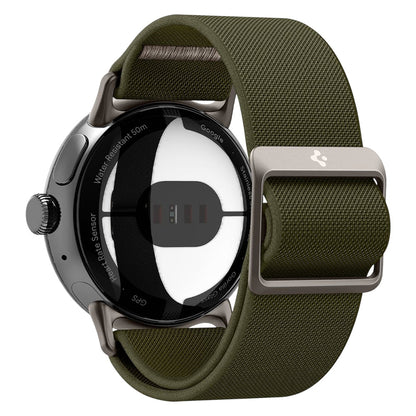 Bracelet Spigen Lite Fit pour Google Pixel Watch 41mm Series, Kaki AMP07608