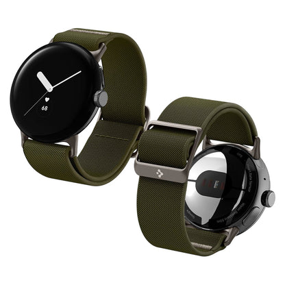 Bracelet Spigen Lite Fit pour Google Pixel Watch 41mm Series, Kaki AMP07608