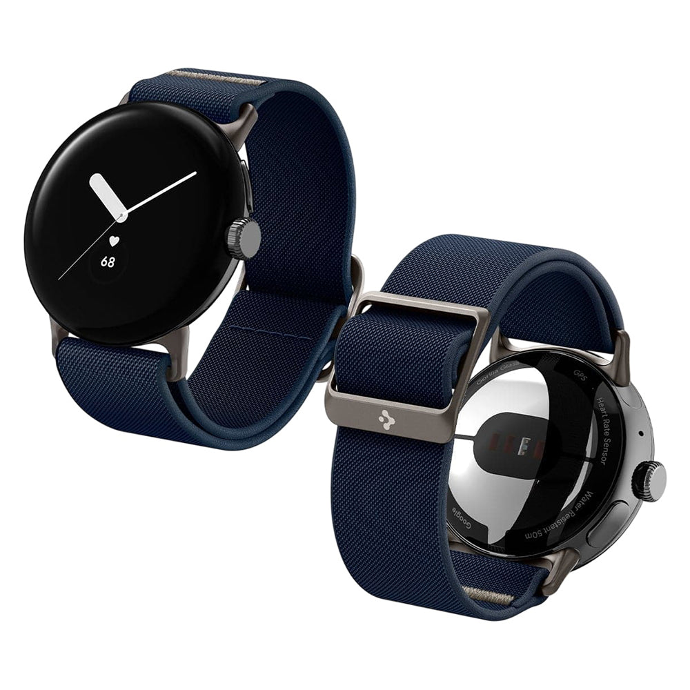 Bracelet Spigen Lite Fit pour Google Pixel Watch 45mm Series, Bleu marine AMP07607