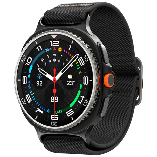 Bracelet Spigen Lite Fit pour Samsung Galaxy Watch8 / Watch8 Classic Series, Noir