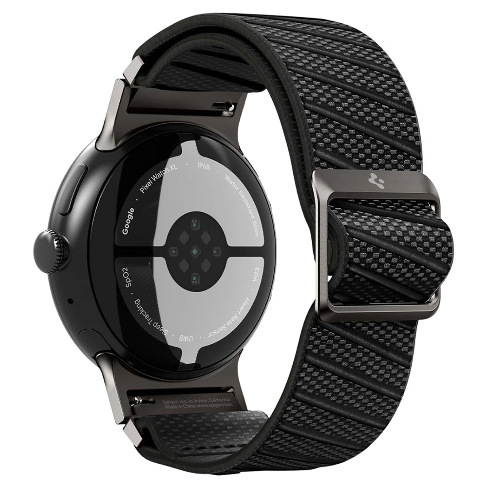 Bracelet Spigen Lite Fit X pour Google Pixel Watch 4 41mm / Watch 3 41mm / Watch 2 / Watch, Noir AMP11420