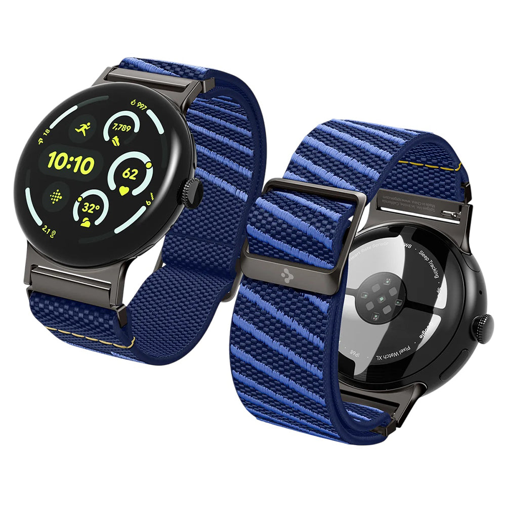 Bracelet Spigen Lite Fit X pour Google Pixel Watch 41mm Series, Bleu marine AMP11812