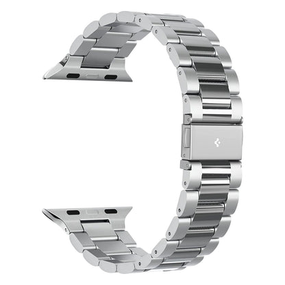 Bracelet Spigen Modern Fit 316L pour Apple Watch 49mm / 46mm / 45mm / 44mm / 42mm Series, Argenté AMP06356
