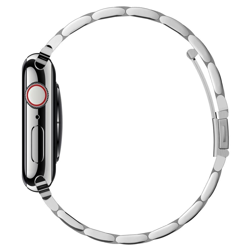Bracelet Spigen Modern Fit pour Apple Watch 42mm / 41mm / 40mm / 38mm Series, Argenté