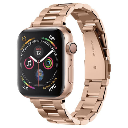 Bracelet Spigen Modern Fit pour Apple Watch 42mm / 41mm / 40mm / 38mm Series, Rose Doré