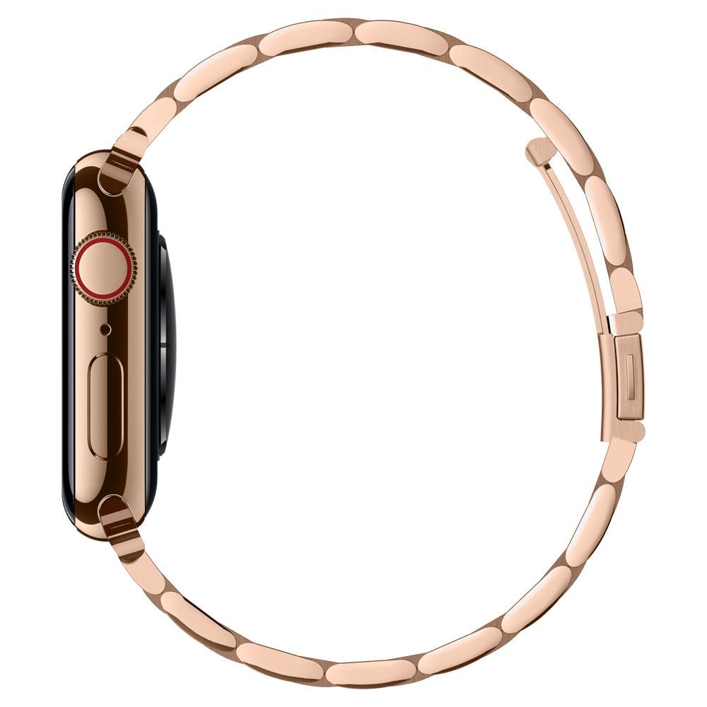 Bracelet Spigen Modern Fit pour Apple Watch 42mm / 41mm / 40mm / 38mm Series, Rose Doré