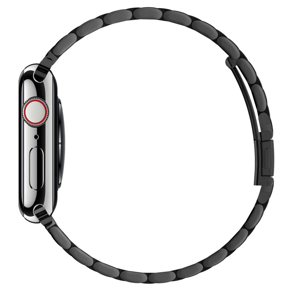 Bracelet Spigen Modern Fit pour Apple Watch 49mm / 46mm / 45mm / 44mm / 42mm Series, Noir