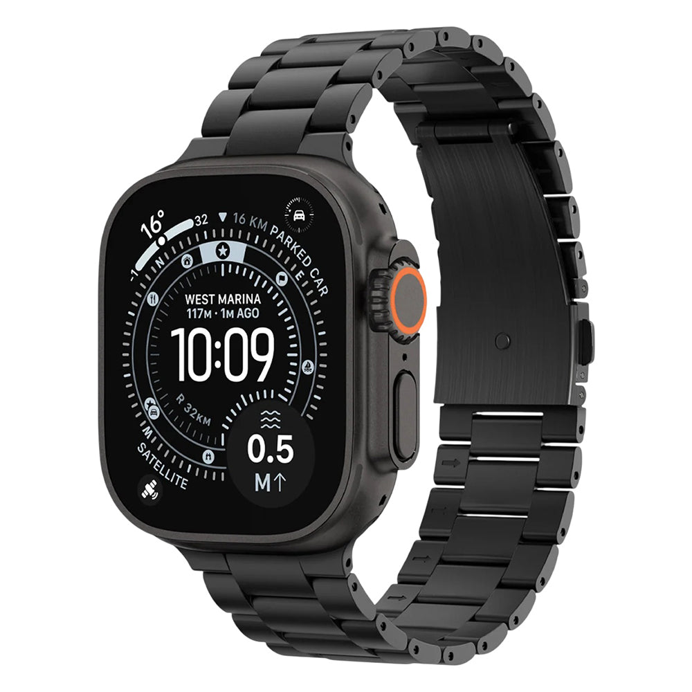 Bracelet Spigen Modern Fit pour Apple Watch 49mm / 46mm / 45mm / 44mm / 42mm Series, Noir AMP11577