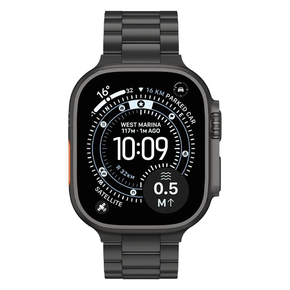 Bracelet Spigen Modern Fit pour Apple Watch 49mm / 46mm / 45mm / 44mm / 42mm Series, Noir AMP11577