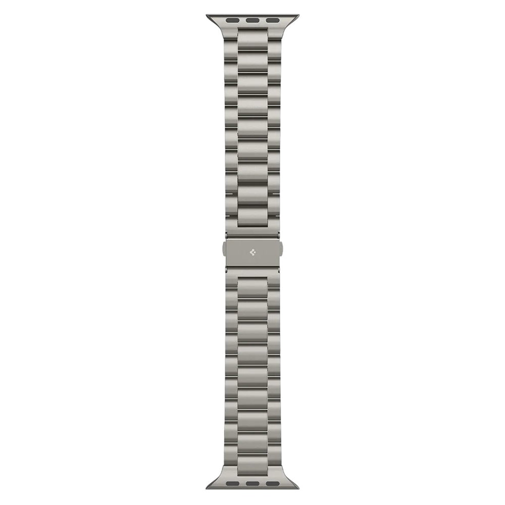 Bracelet Spigen Modern Fit Titanium pour Apple Watch Series 49 mm / 46 mm / 45 mm / 44 mm, gris AMP09105