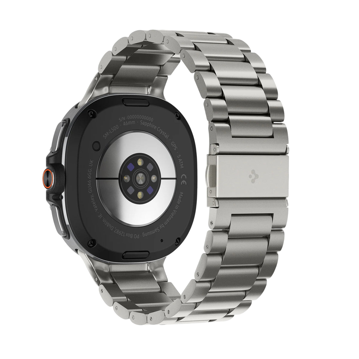 Bracelet Spigen Modern Fit pour Samsung Galaxy Watch9 / Watch8 / Watch8 Classic Series, Gris AMP10122