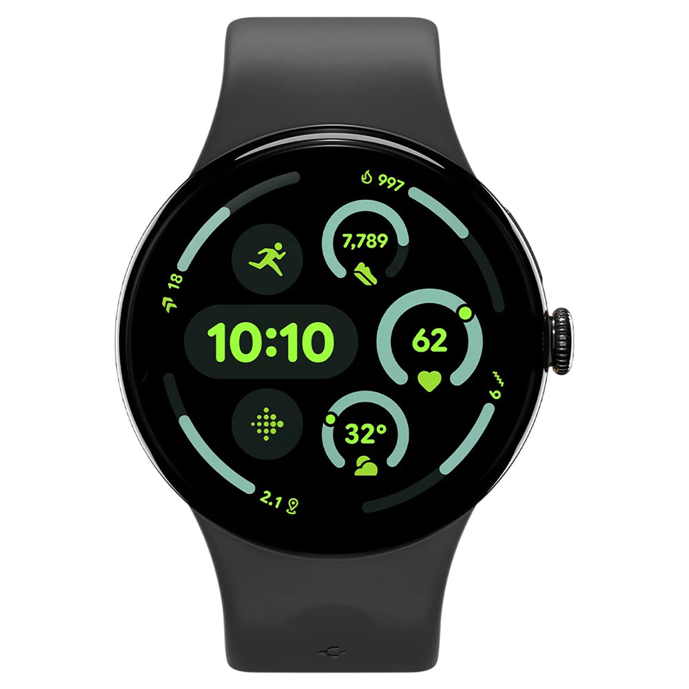 Bracelet Spigen Nano Pop pour Google Pixel Watch 45mm Series, Noir AMP09491