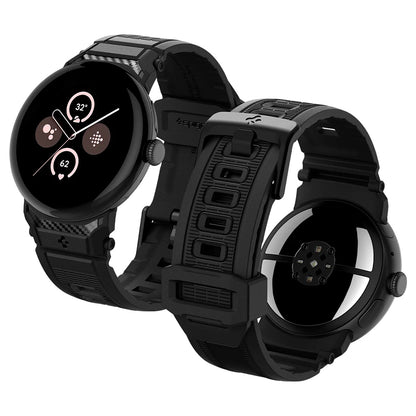 Bracelet Spigen Rugged pour Google Pixel Watch 41mm Series, Noir AMP07556