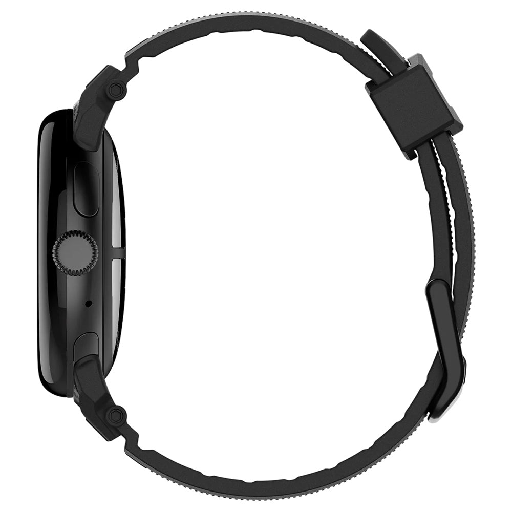 Bracelet Spigen Rugged pour Google Pixel Watch 45mm Series, Noir AMP07600
