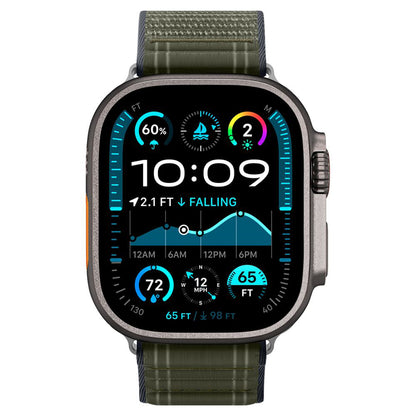 Bracelet Spigen WBF0 pour Apple Watch 49mm / 46mm / 45mm / 44mm Series, Vert