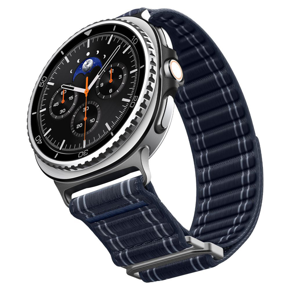 Spigen WBF0 Strap for Samsung Galaxy Watch8 / Watch8 Classic Series, Navy Blue
