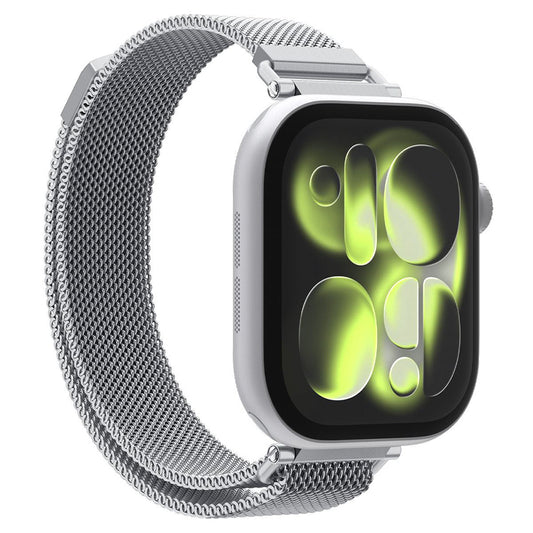 Bracelet Spigen WBM4 pour Apple Watch 42mm / 41mm / 40mm Series, Argenté AMP10498
