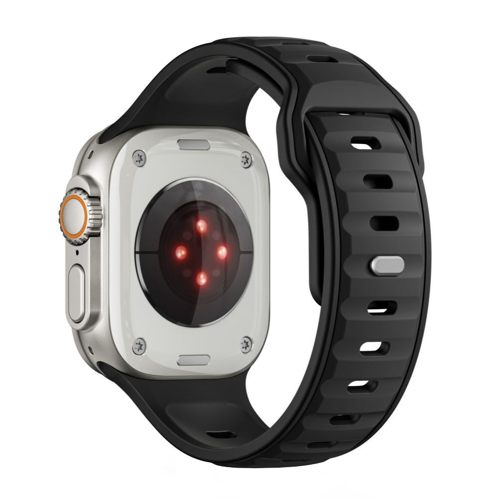 Bracelet Tech-Protect Iconband Line pour Apple Watch 49mm / 46mm / 45mm / 44mm Series, Noir