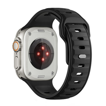 Bracelet Tech-Protect Iconband Line pour Apple Watch 49mm / 46mm / 45mm / 44mm Series, Noir