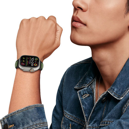 Bracelet Tech-Protect Iconband Line pour Apple Watch 49mm / 46mm / 45mm / 44mm Series, Noir