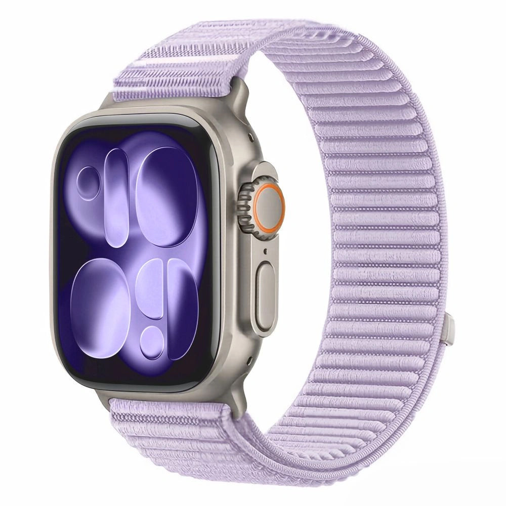 Bracelet Tech-Protect NylonLoop pour Apple Watch 49 mm / 46 mm / 45 mm / 44 mm Series, violet