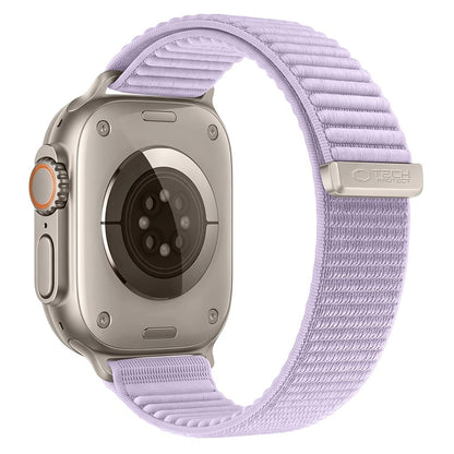 Bracelet Tech-Protect NylonLoop pour Apple Watch 49 mm / 46 mm / 45 mm / 44 mm Series, violet