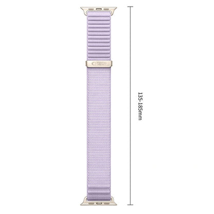 Bracelet Tech-Protect NylonLoop pour Apple Watch 49 mm / 46 mm / 45 mm / 44 mm Series, violet