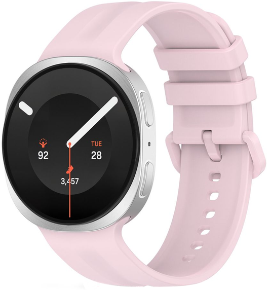 Bracelet Tech-Protect Silicone Evo pour Samsung Galaxy Watch9 / Watch8 / Watch8 Classic Series, Rose