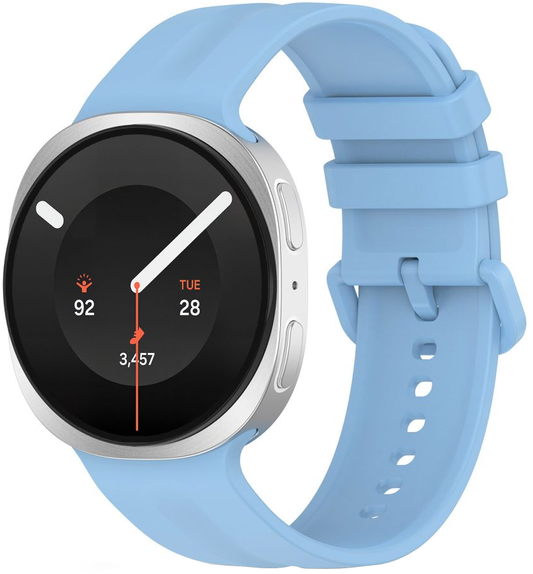 Bracelet Tech-Protect Silicone Evo pour Samsung Galaxy Watch9 / Watch8 / Watch8 Classic Series, Bleu