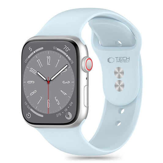 Tech-Protect - Bracelet en silicone pour Apple Watch 41mm / 40mm / 38mm, bleu 