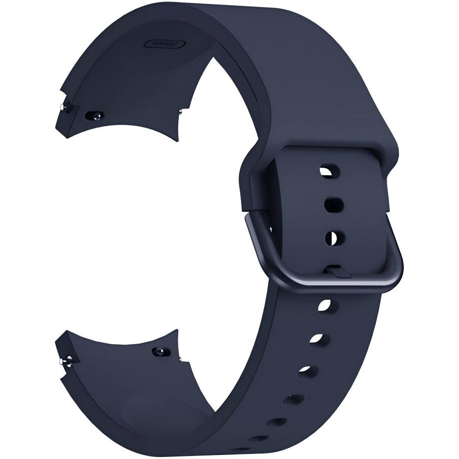 Bracelet en silicone Tech-Protect pour Samsung Galaxy Watch7 / Watch FE / Watch6 / Watch5 / Watch4 Series, bleu marine 