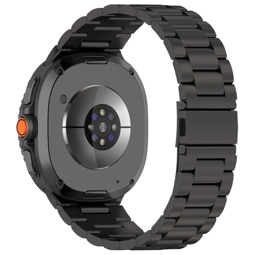 Bracelet Tech-Protect Stainless pour Samsung Galaxy Watch8 / Watch8 Classic Series, Noir