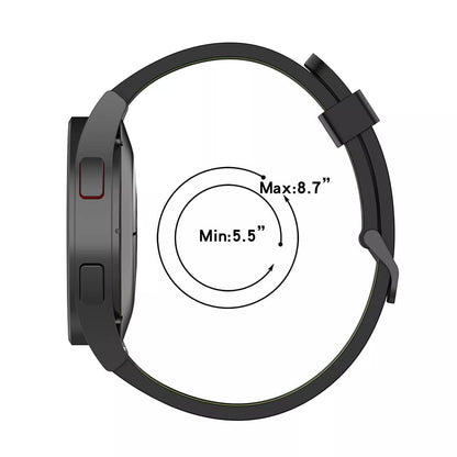 Techsuit W002 Strap for Huawei Watch / Xiaomi Watch Series, 22mm, Black
