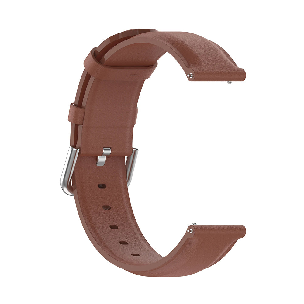 Bracelet Techsuit W007PU pour Samsung Galaxy Watch / Huawei Watch Series, Marron
