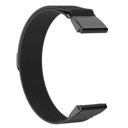Bracelet Techsuit W009 pour Garmin Watch Fenix Series, 26mm, Noir