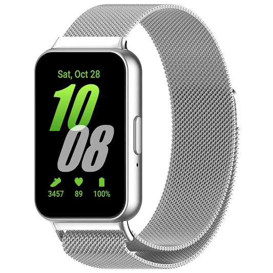 Bracelet Techsuit W009 pour Samsung Galaxy Fit3 R39M, Argenté
