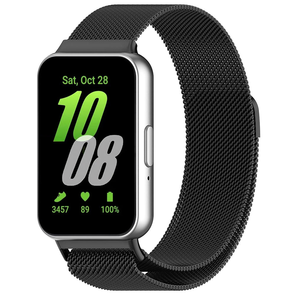 Bracelet Techsuit W009 pour Samsung Galaxy Fit3 R39M, Noir