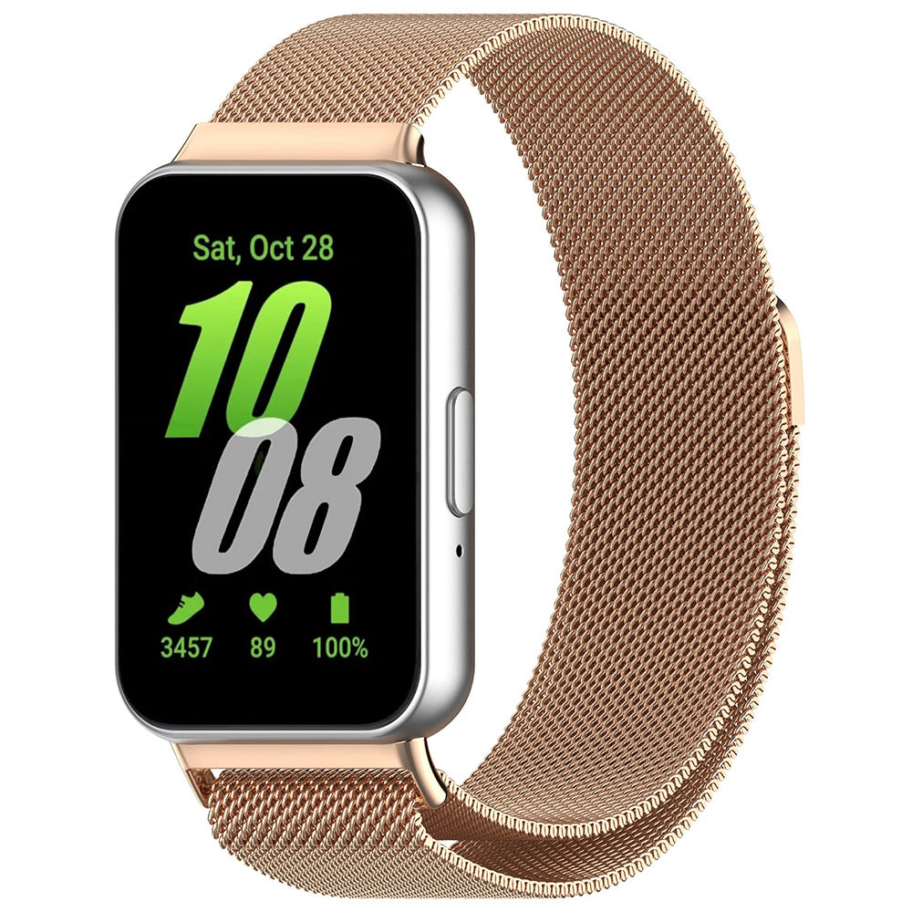 Bracelet Techsuit W009 pour Samsung Galaxy Fit3 R39M, Rose Doré