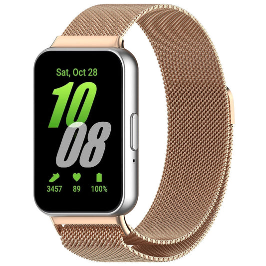 Bracelet Techsuit W009 pour Samsung Galaxy Fit3 R39M, Rose Doré